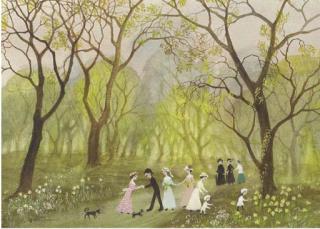 Helen Bradley - The Green Woods