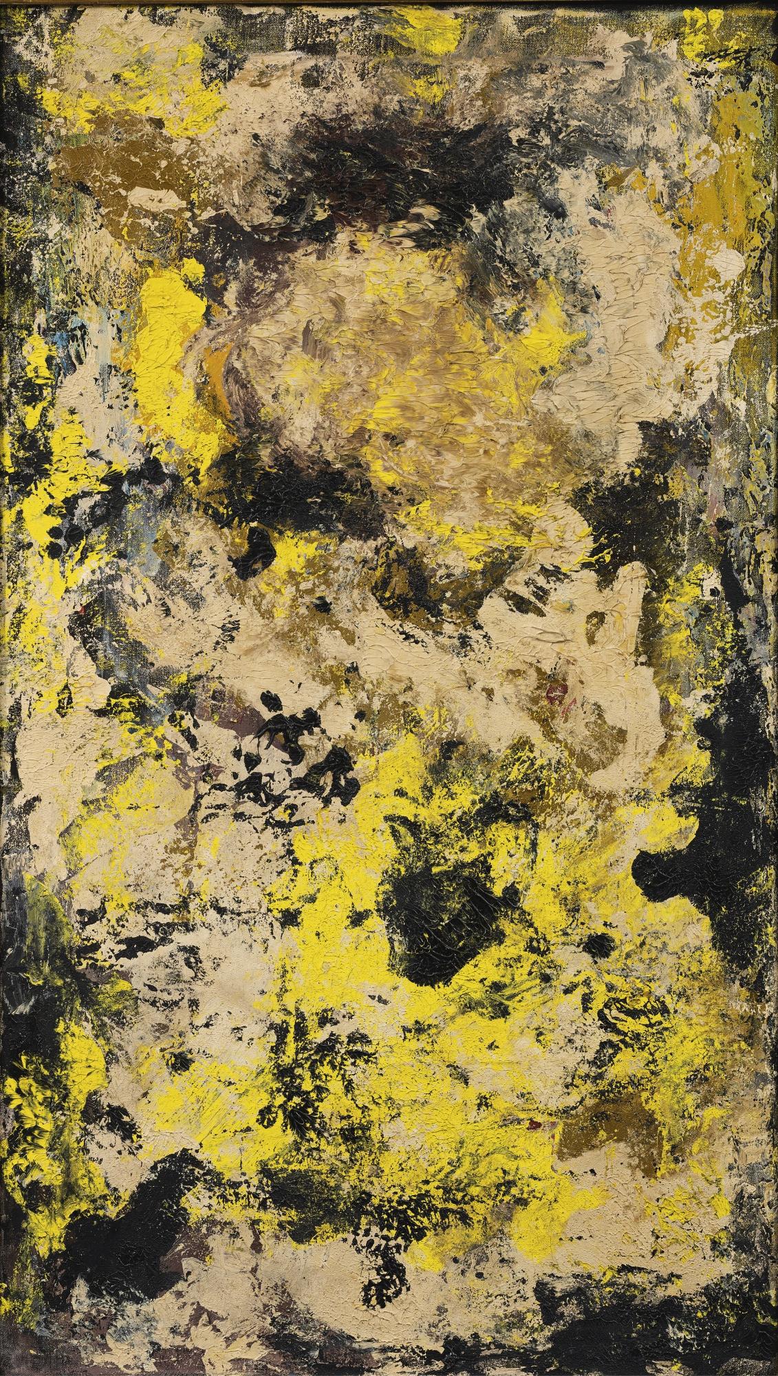 Helen Dahm - Abstrakte Blumenkomposition, 1960