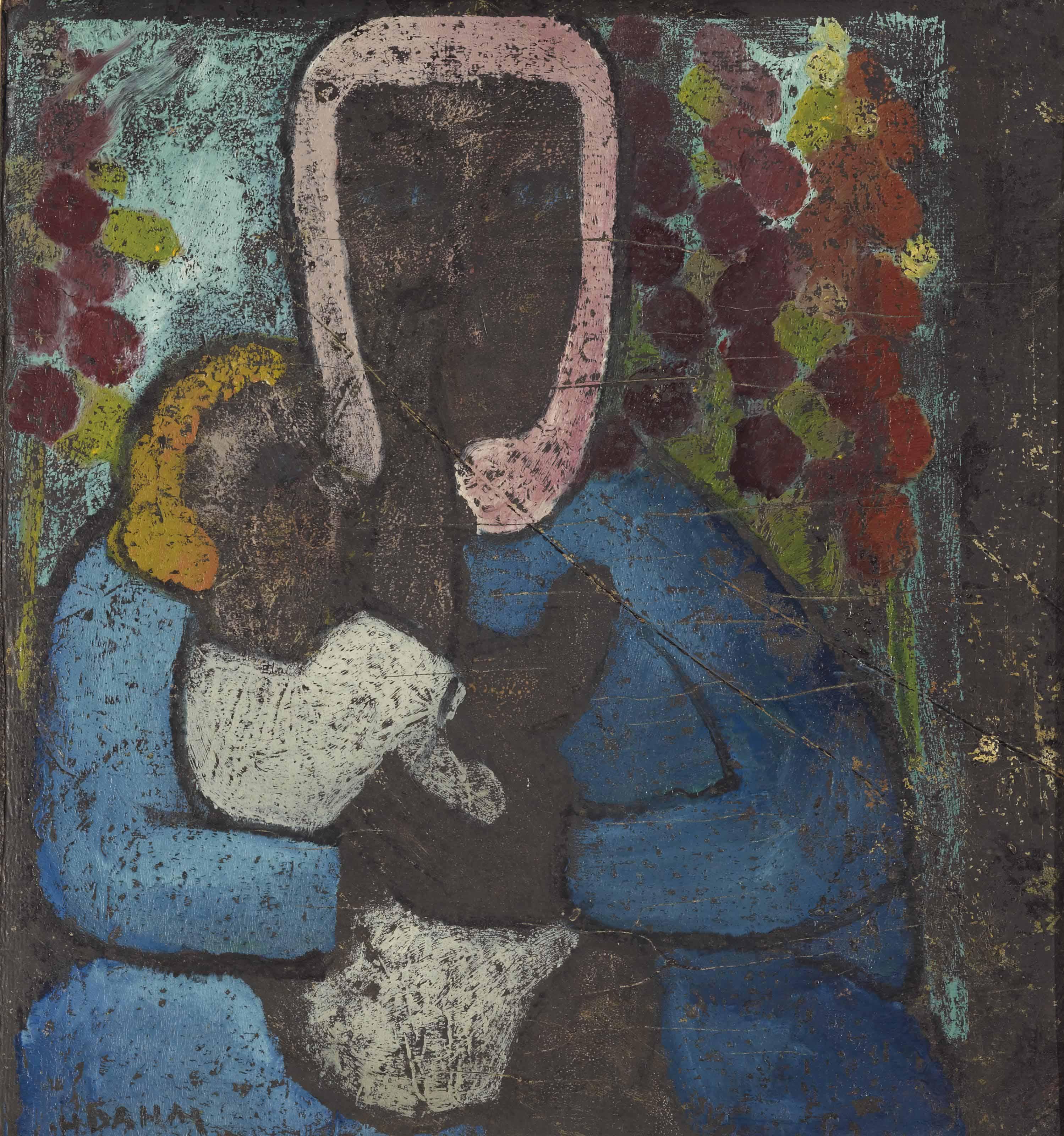 Helen Dahm - Schwarze Madonna mit Kind
