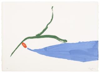 Helen Frankenthaler - A Little Zen, from Four Pochoirs