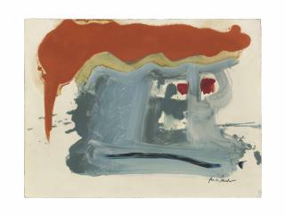 Helen Frankenthaler - Burnt Orange Roof