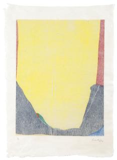 Helen Frankenthaler - East and Beyond with Orange