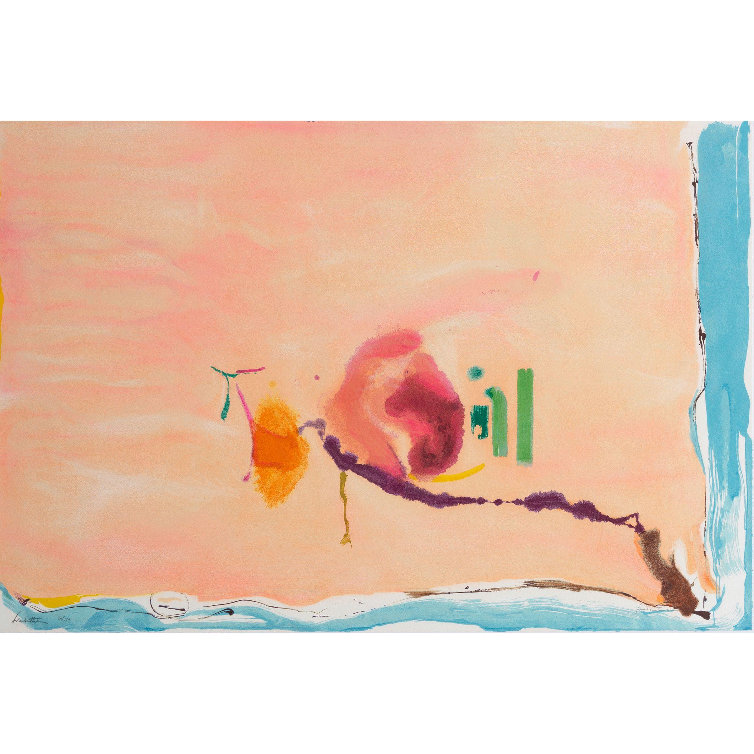 Helen Frankenthaler - Flirt