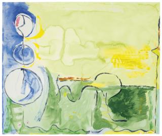 Helen Frankenthaler - Flotilla