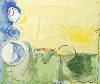 Helen Frankenthaler - Flotilla