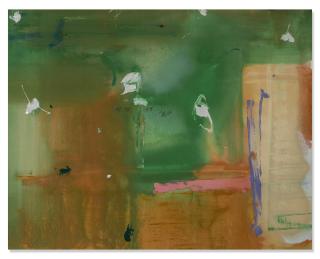 Helen Frankenthaler - Green Domain
