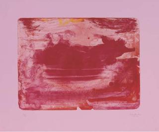 Helen Frankenthaler - Red Sea (H. 89)