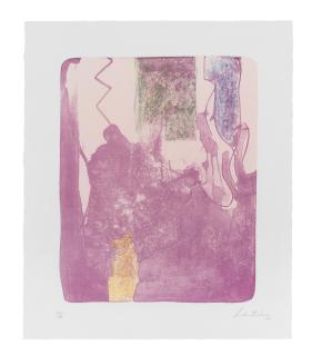 Helen Frankenthaler - Reflections X, from Reflections Series