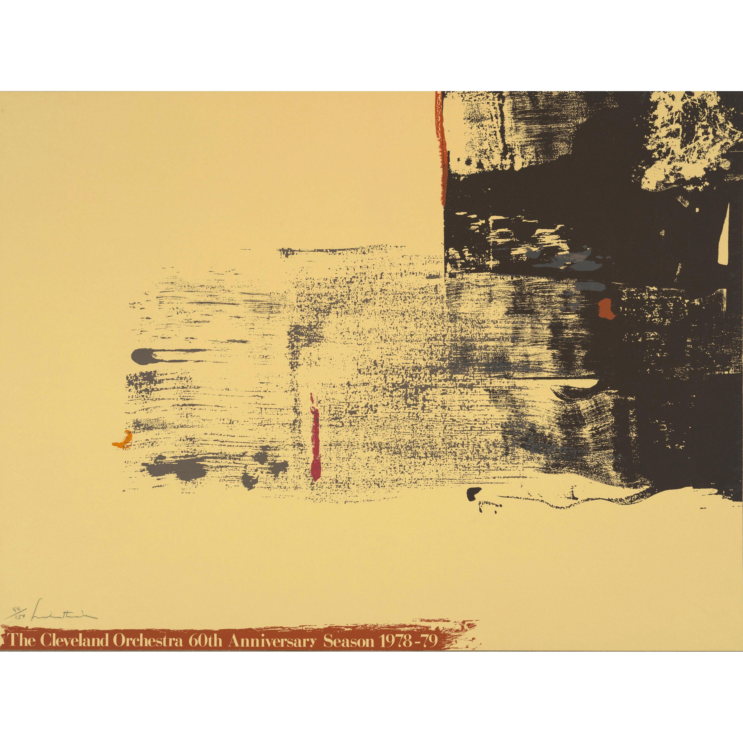 Helen Frankenthaler - Untitled (Cleveland Orchestra Print)