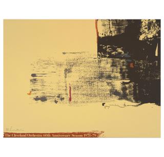 Helen Frankenthaler - Untitled (Cleveland Orchestra Print)