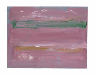 Helen Frankenthaler - Untitled “Pink Sea” (Shippan)