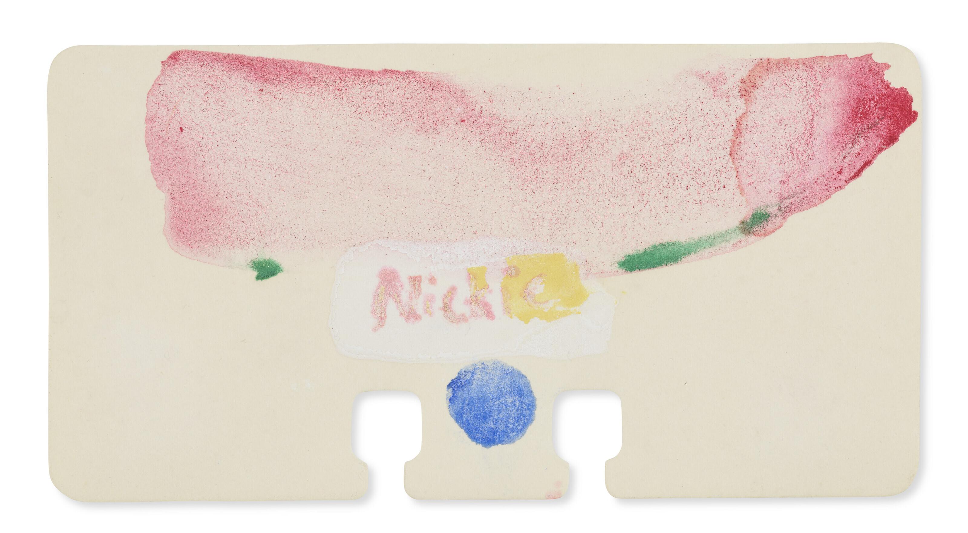 Helen Frankenthaler - Untitled