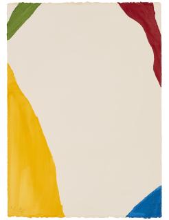 Helen Frankenthaler - Wind Directions, from Four Pochoirs