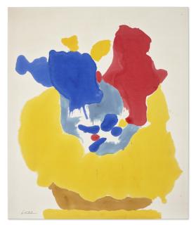 Helen Frankenthaler - Yellow Crater