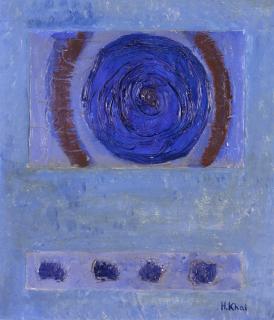 Helen Khal - Untitled (Circular Composition)