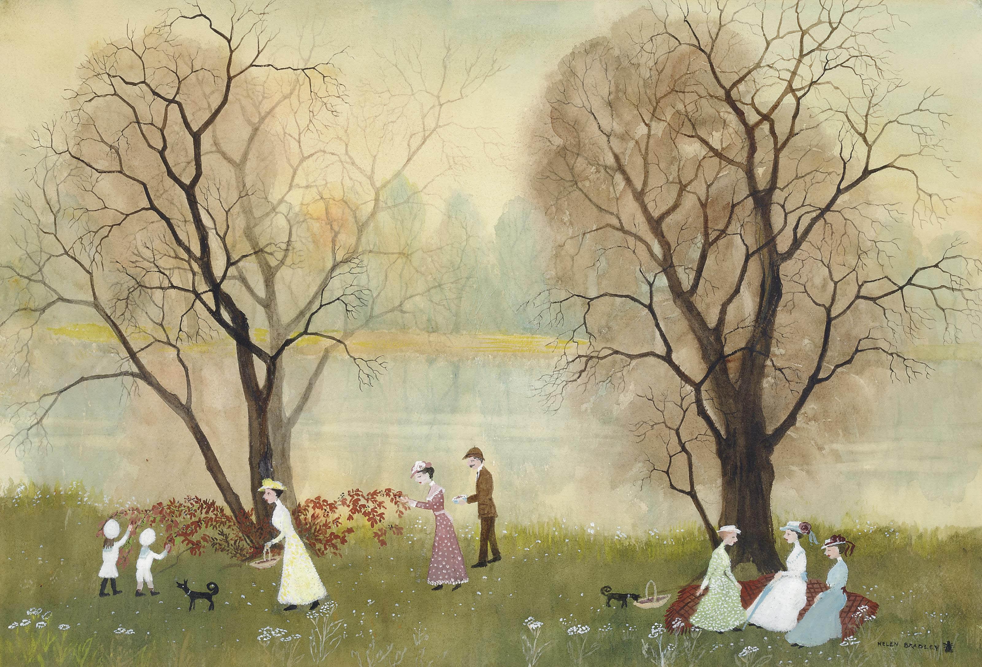 Helen Layfield Bradley - We sat beside the River Wyre