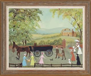 Helen Layfield Bradley - We went for a Picnic at Pott Shrigley