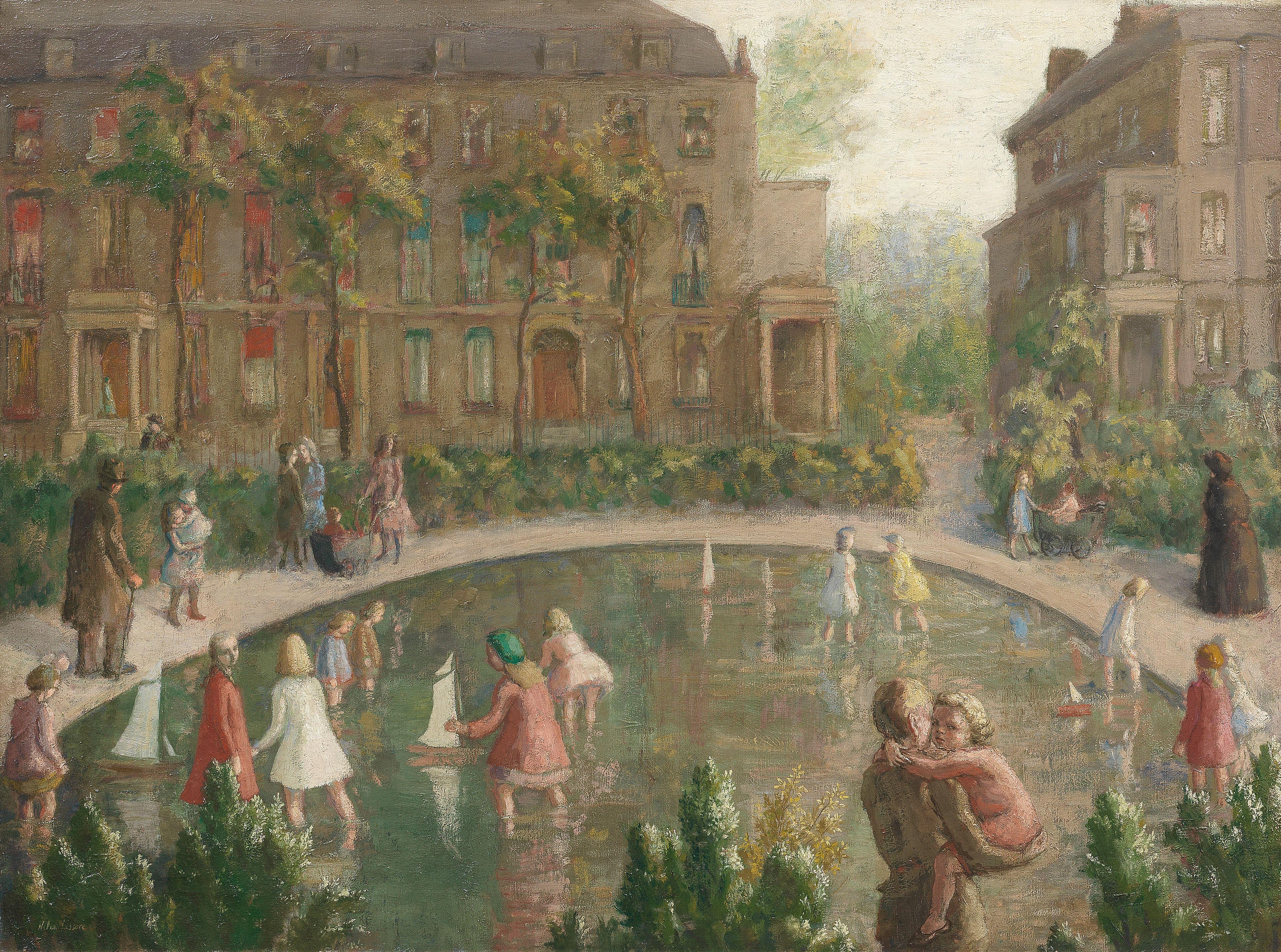 Helen Lessore - A View of Highbury