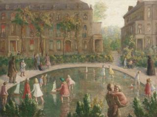 Helen Lessore - A View of Highbury