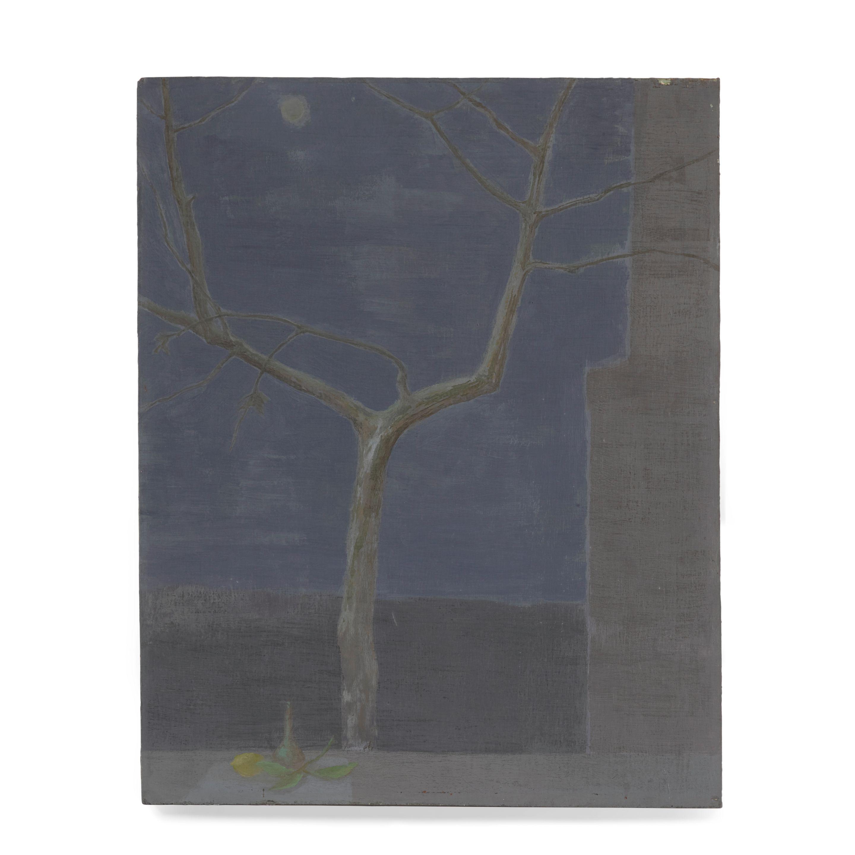 Helen Lundeberg - Night Tree, 1952