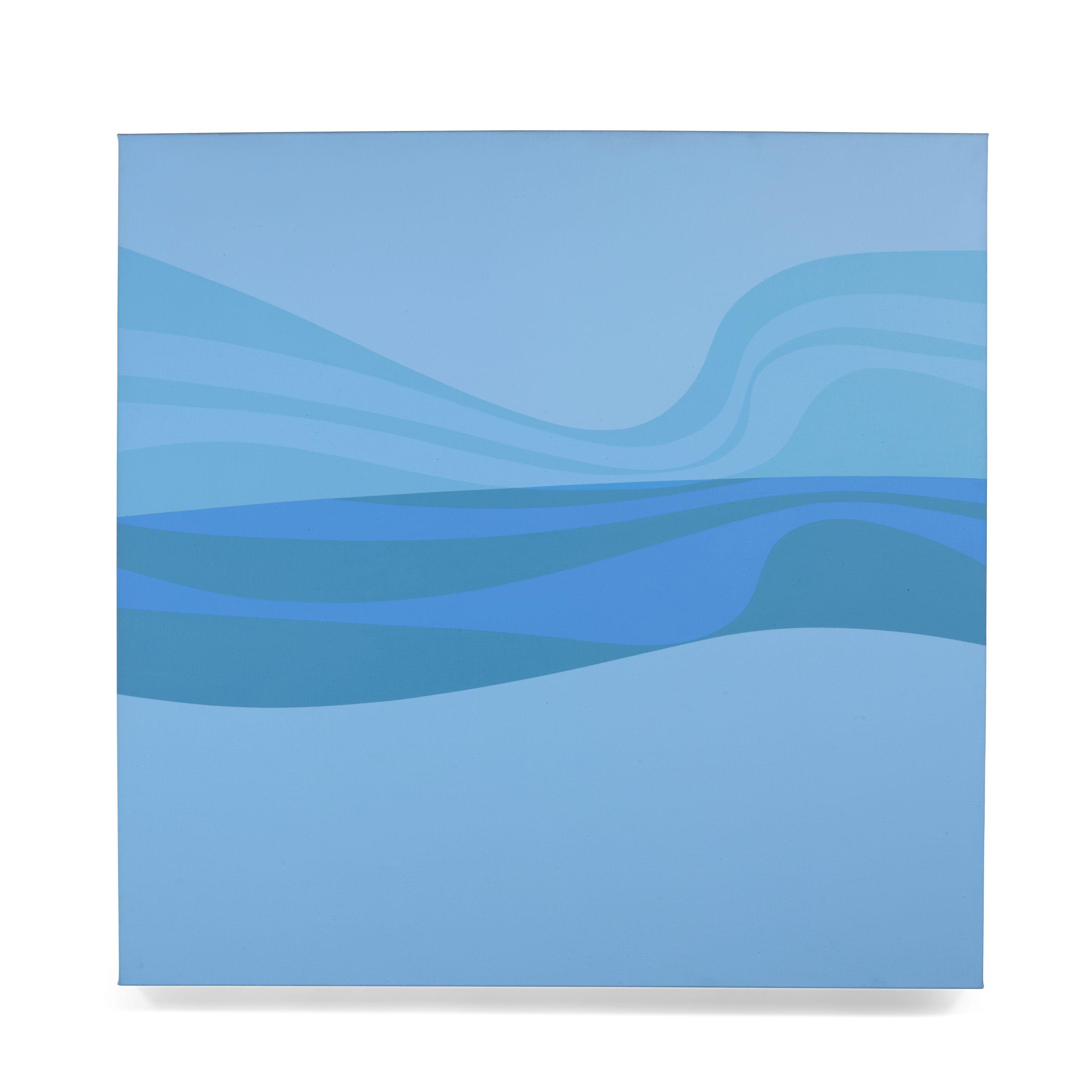 Helen Lundeberg - Ocean Colors, 1967