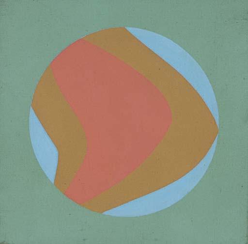 Helen Lundeberg - Planet On Blue; And A Companion Painting