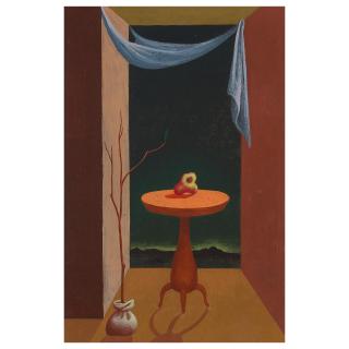 Helen Lundeberg - Souvenir of Nevada, 1943