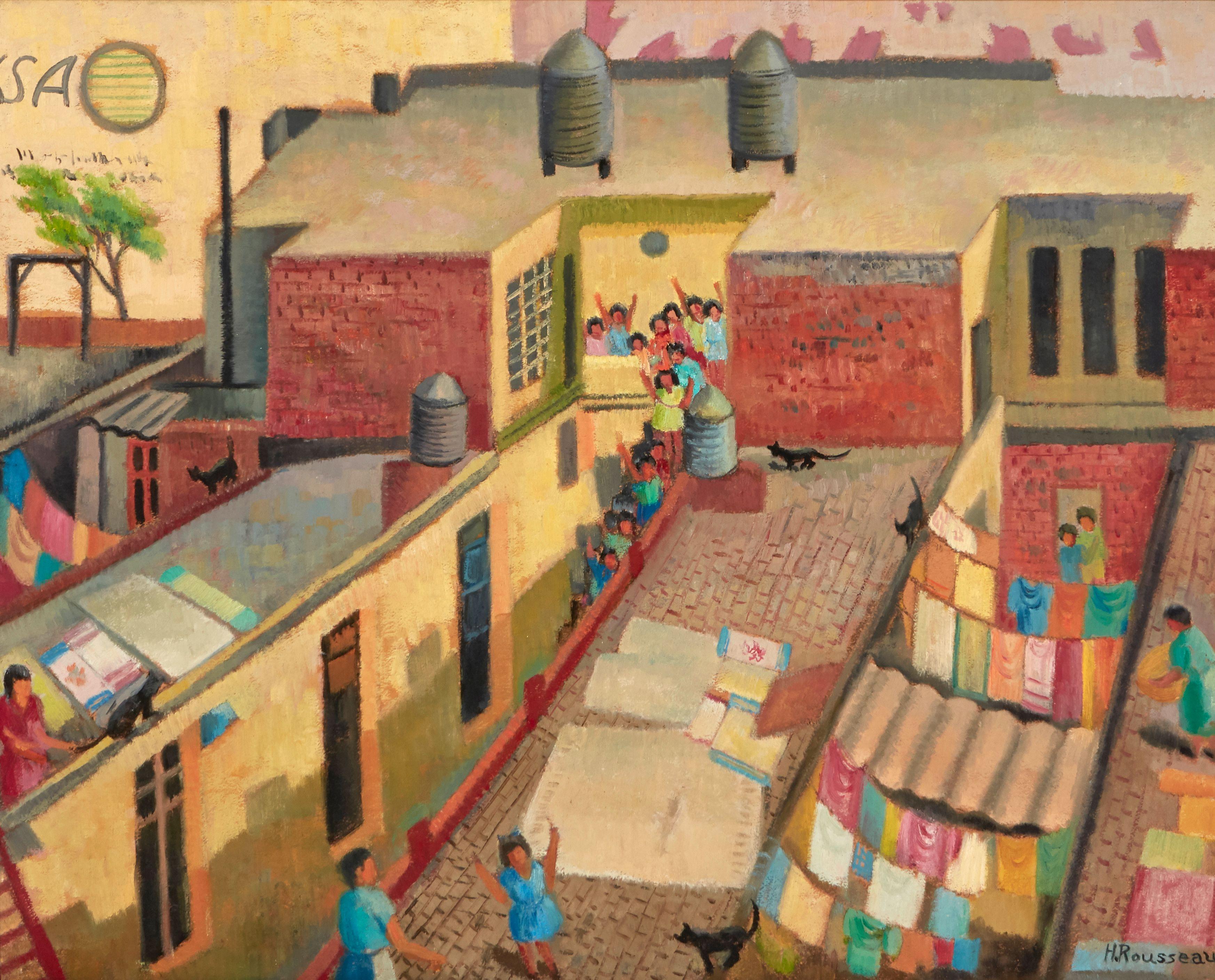 Helen Rousseau - Chinatown school recess time