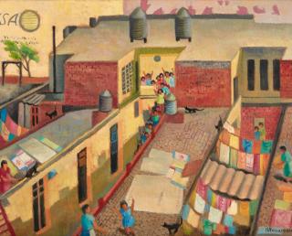 Helen Rousseau - Chinatown school recess time