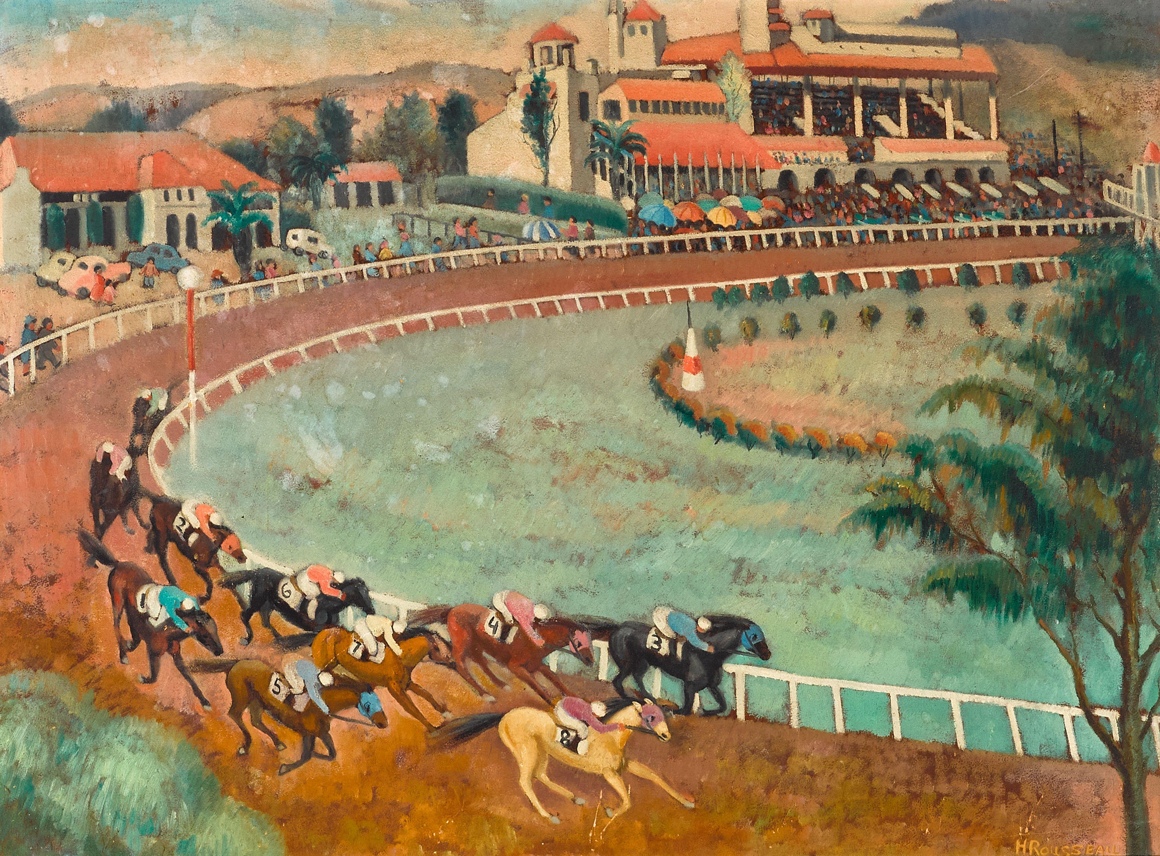 Helen Rousseau - Del Mar Racetrack