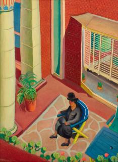 Helen Rousseau - On the Patio