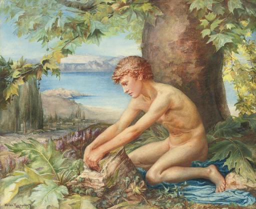 Helen Thornycroft - The Trial Of Theseus