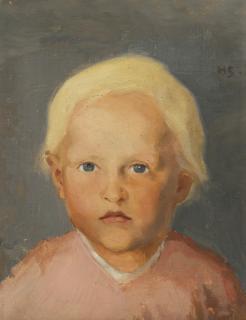 Helene Schjerfbeck - Finnish flaxen-Haired Boy