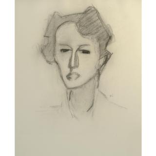 Helene Schjerfbeck - Finnish inez, En Face