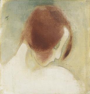 Helene Schjerfbeck - Finnish the Red-Haired Girl Ii