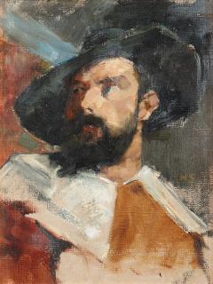 Helene Schjerfbeck - Portrait of a man