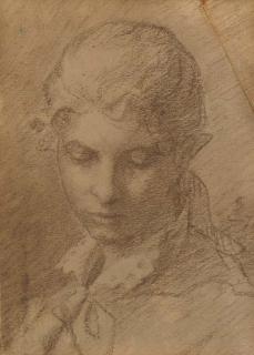 Helene Schjerfbeck - Portrait of a young lady