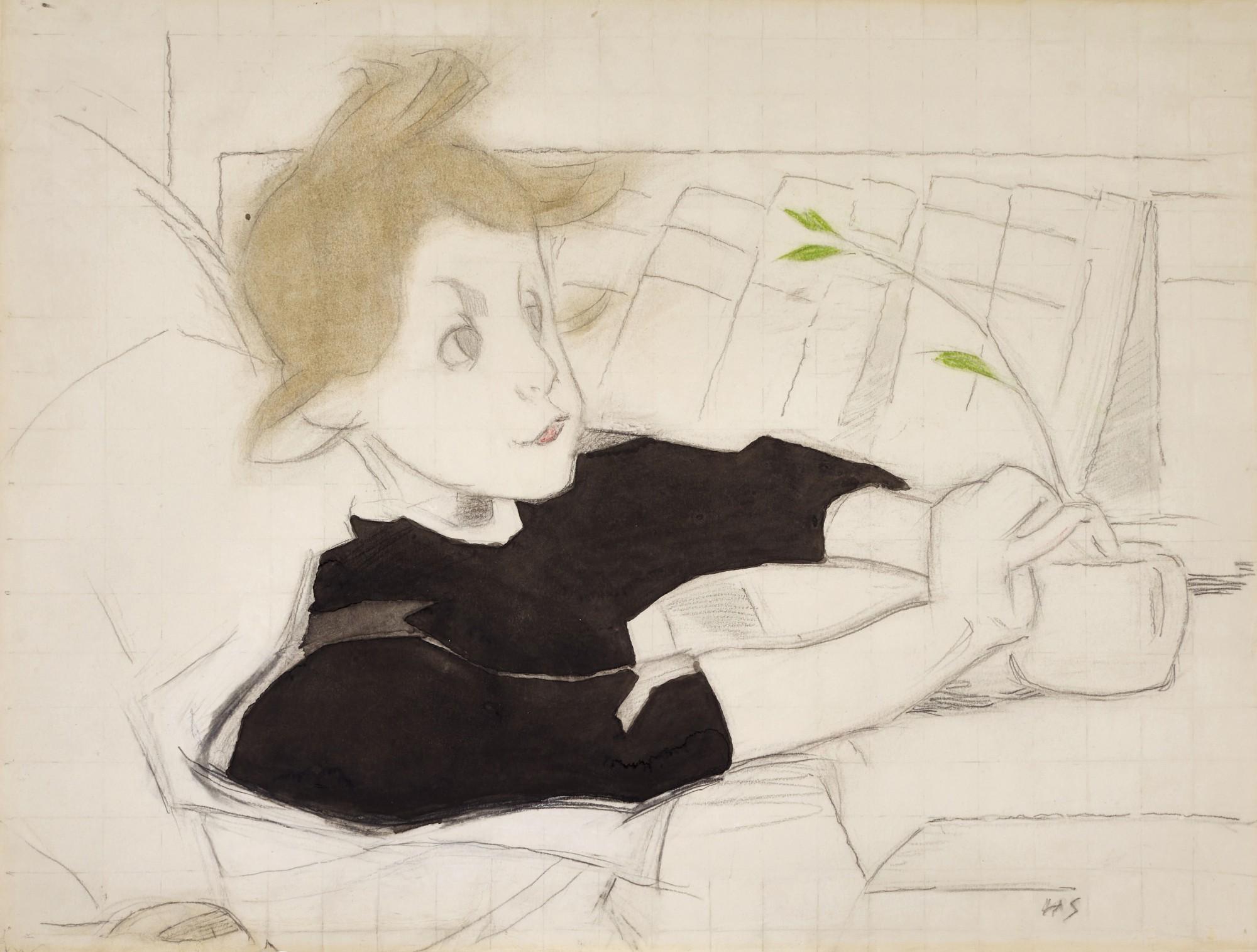 Helene Schjerfbeck - The Convalescent