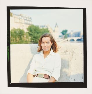 Helga Kneidl - Romy Schneider 1973 Paris.