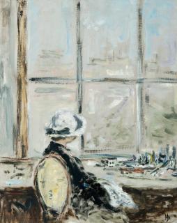 Helge Dahlman - Lady By The Window.