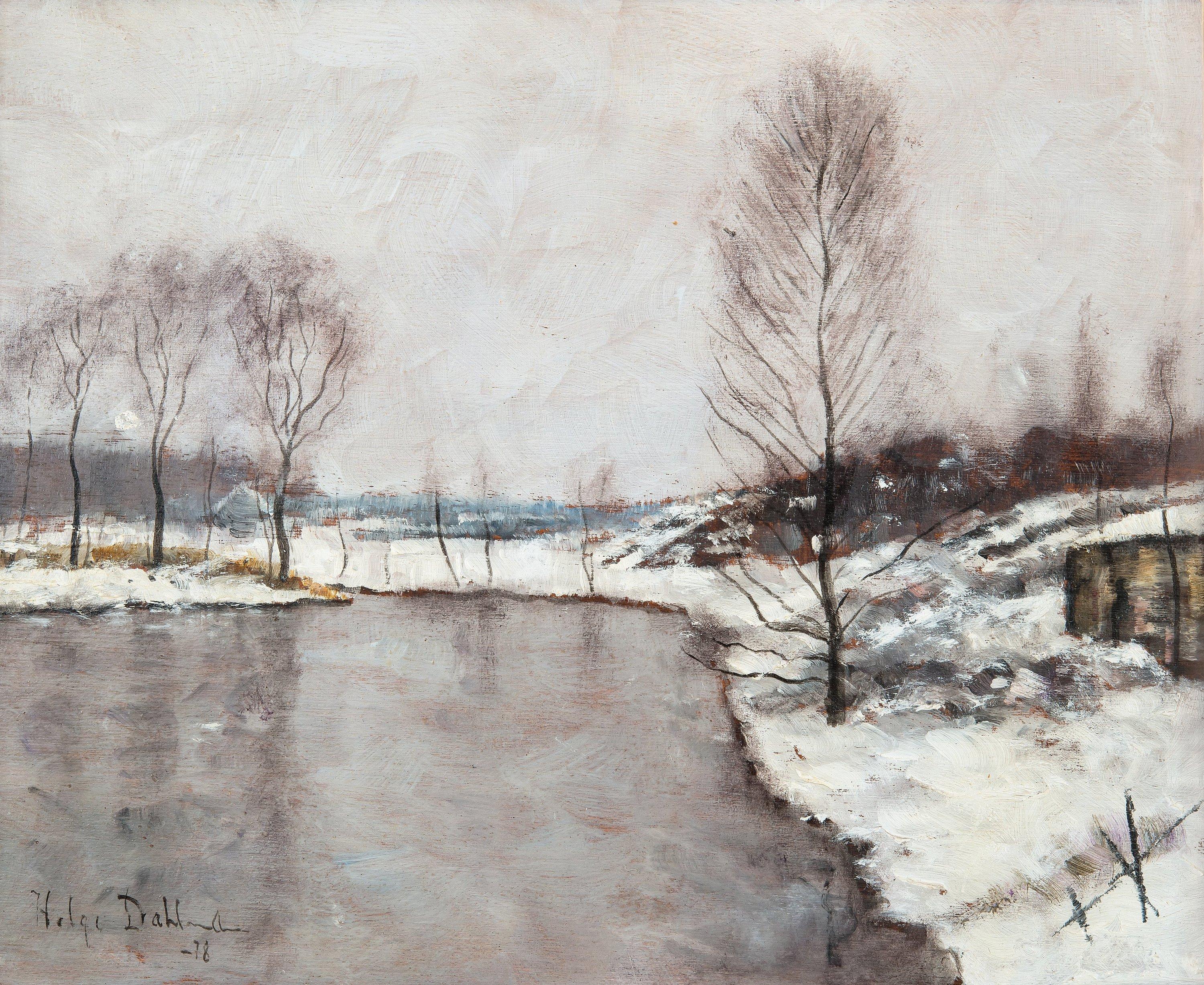 Helge Dahlman - River Vantaa.