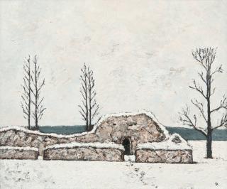 Helge Dahlman - Ruin Of Vihti Church.