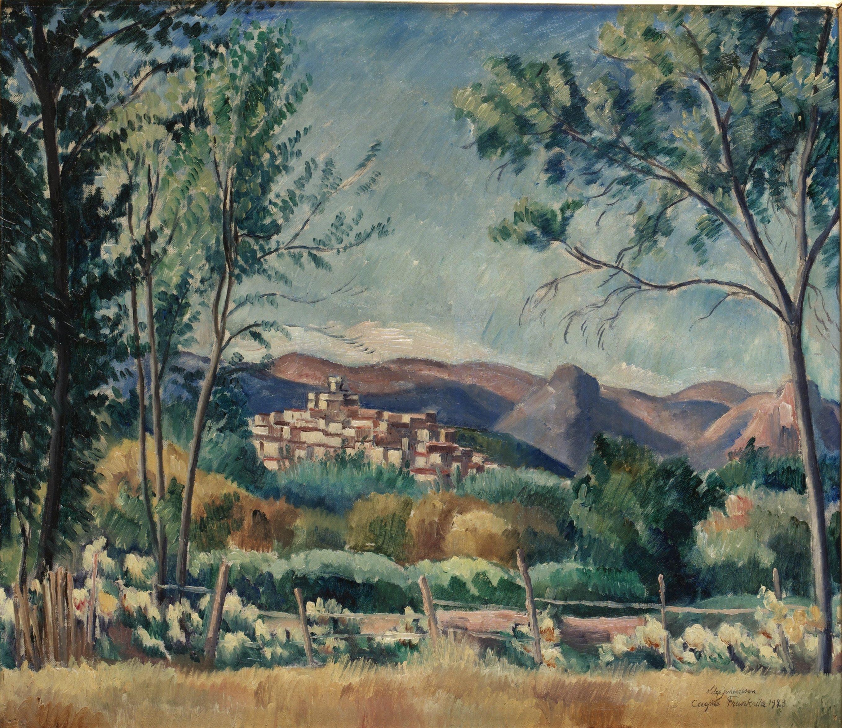 Helge Johansson - Landskap Frankrike