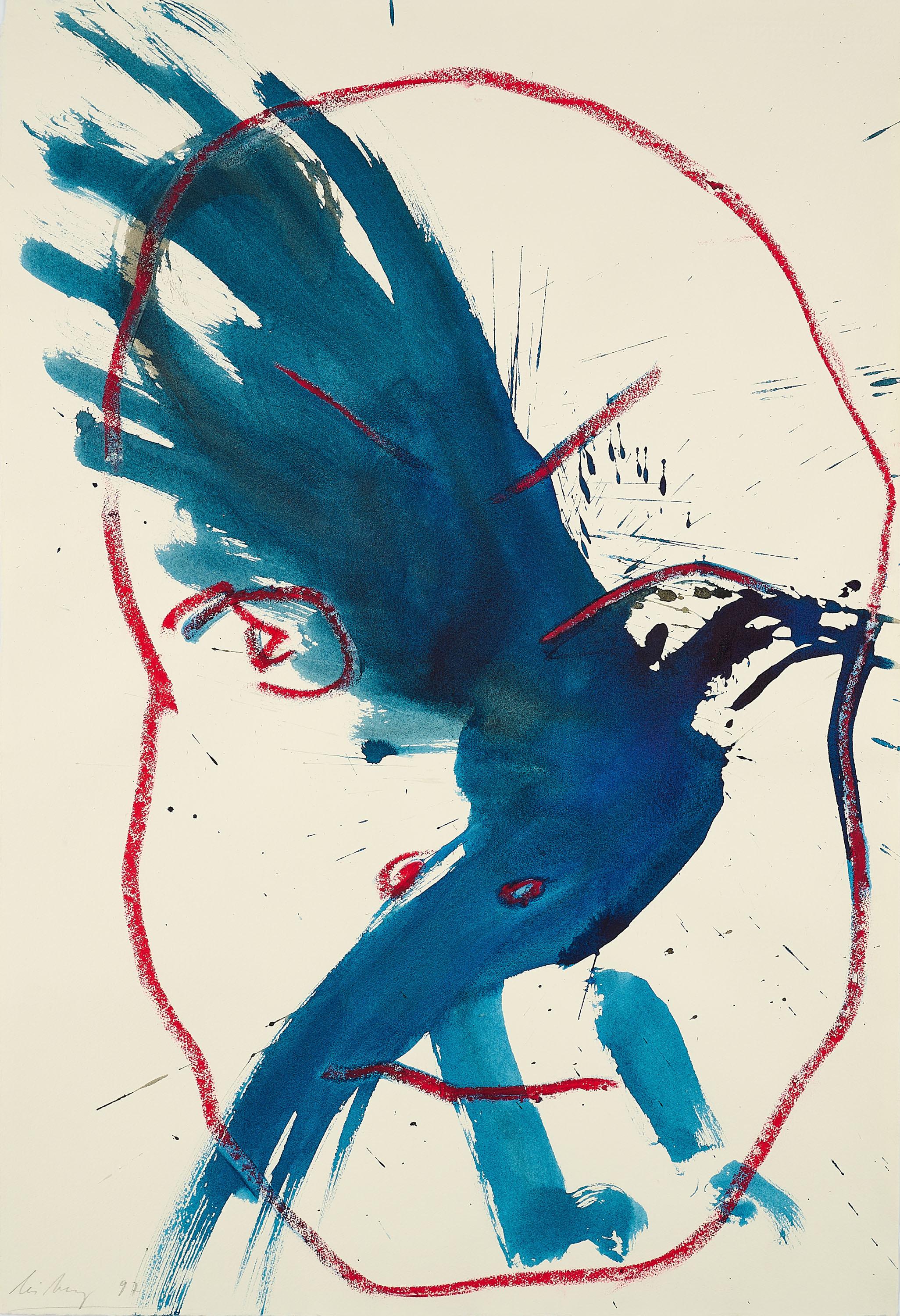 Helge Leiberg - Doppelporträt.