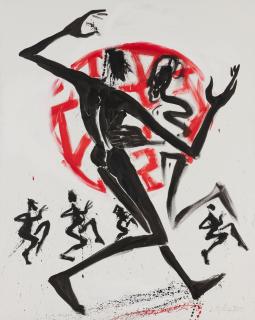 Helge Leiberg - Schwarz-rot.