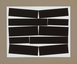 Hélio Oiticica - Metaesquema (Dois brancos)