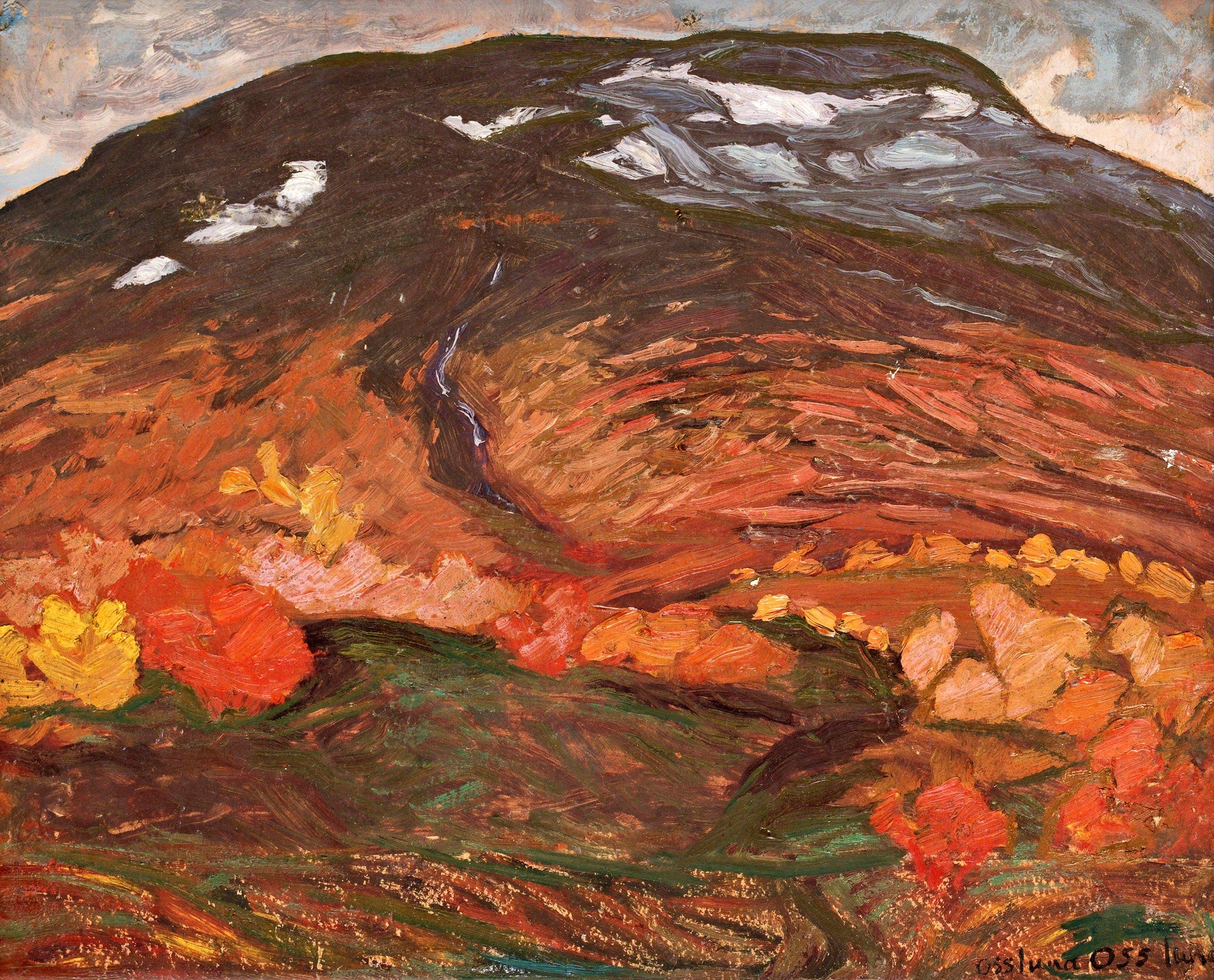 Helmer Osslund - Fall in Lappland