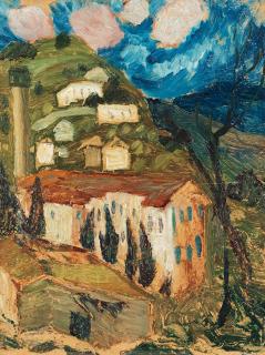 Helmer Osslund - From the interior of Italy