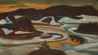 Helmer Osslund - Islossning, Ångermanälven