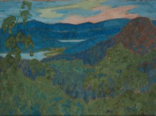 Helmer Osslund - Landscape, Ångermanland